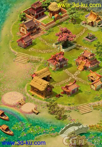 3D打印模型2.5d 超级大场景（源文件）的图片