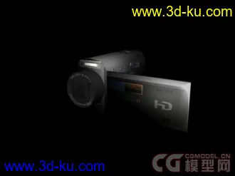 3D打印模型DV摄像机 低模的图片