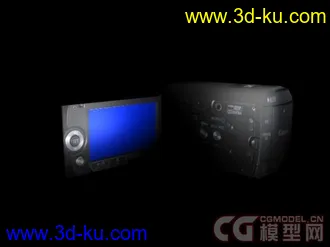 3D打印模型DV摄像机 低模的图片