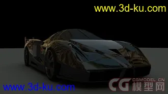 3D打印模型新手临摹法拉利的图片