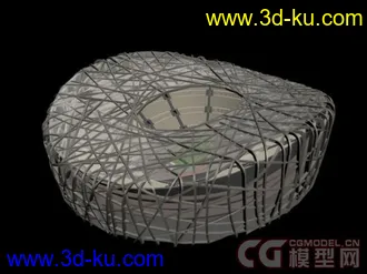 鸟巢体育馆模型下载的图片