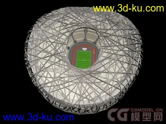 鸟巢体育馆模型下载的图片