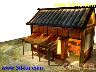 3D打印模型古建筑的图片