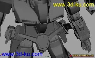 3D打印模型全新高达00的图片