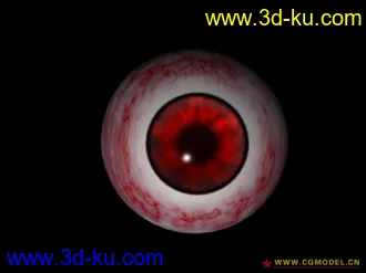 3D打印模型写实眼睛的图片