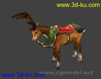 3D打印模型鹿的图片