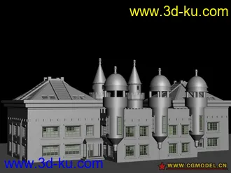 3D打印模型欧式建筑的图片