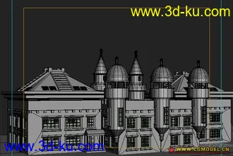 3D打印模型欧式建筑的图片