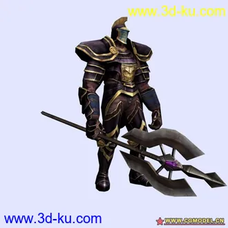 3D打印模型战士 ~~·--低模~~·的图片