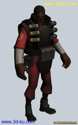 Team Fortress 2 《军团要塞2》游戏人物模型的图片