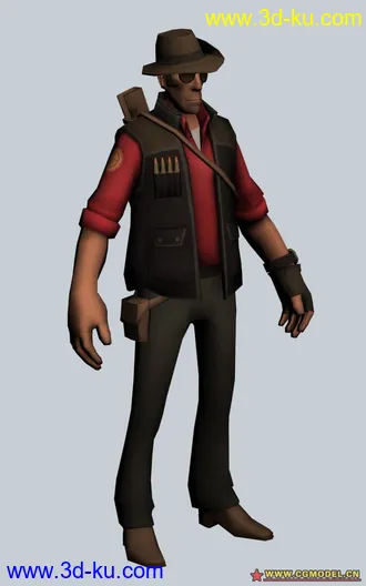 Team Fortress 2 《军团要塞2》游戏人物模型的图片