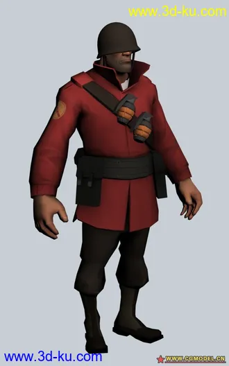 Team Fortress 2 《军团要塞2》游戏人物模型的图片