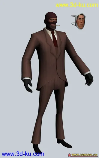 Team Fortress 2 《军团要塞2》游戏人物模型的图片