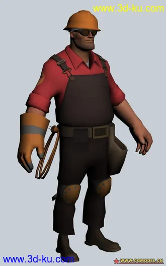 Team Fortress 2 《军团要塞2》游戏人物模型的图片