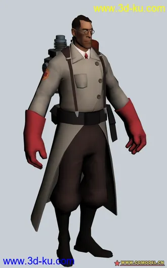 Team Fortress 2 《军团要塞2》游戏人物模型的图片