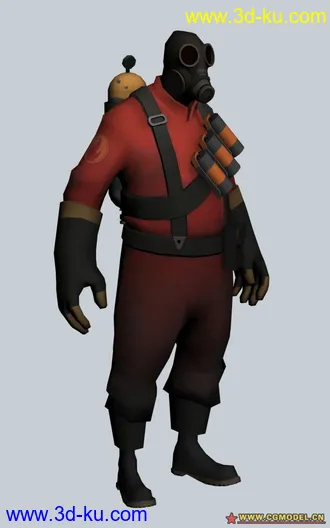Team Fortress 2 《军团要塞2》游戏人物模型的图片