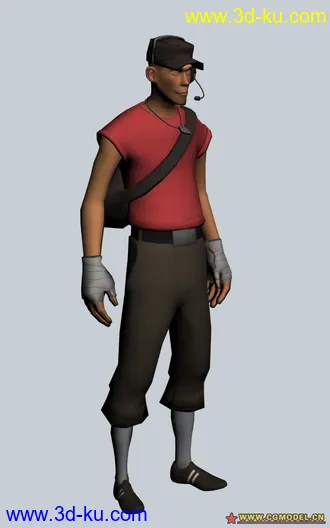 Team Fortress 2 《军团要塞2》游戏人物模型的图片