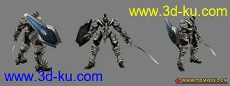 3D打印模型RF online 中的机器人角色的图片