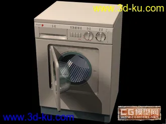 滚筒洗衣机模型的图片