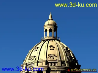 3D打印模型教堂顶部的图片
