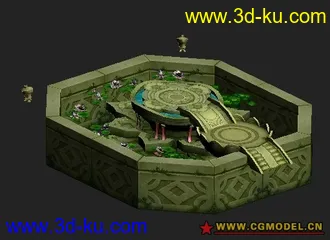 鹿鼎记场景模型的图片