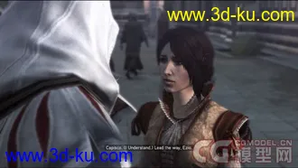 3D打印模型Cristina vespucci (Assassins Creed)的图片
