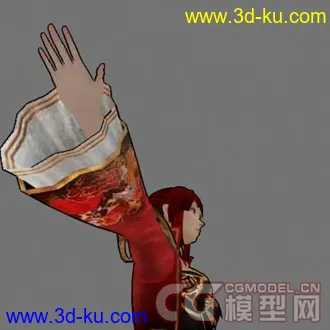 3D打印模型分享一个真三6波王元姬角色  有0bj的图片