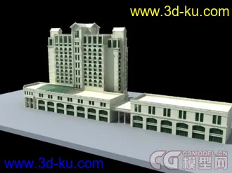 3D打印模型公共建筑的图片