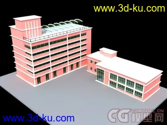 3D打印模型公共建筑的图片
