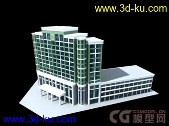 3D打印模型公共建筑的图片