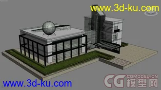3D打印模型公共建筑的图片