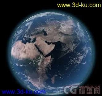 3D打印模型超精细地球的图片