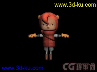 3D打印模型兽人（游戏卡通人物）的图片