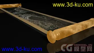 3D打印模型超精细卷轴（动画材质都有）的图片