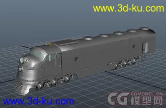 3D打印模型火车的图片