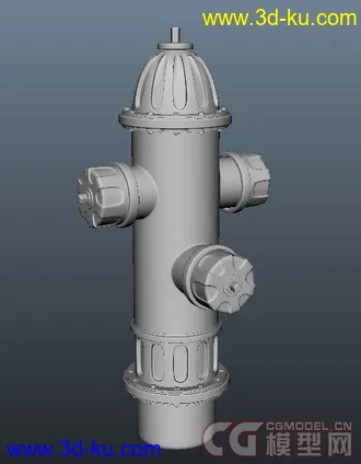 3D打印模型消防栓的图片
