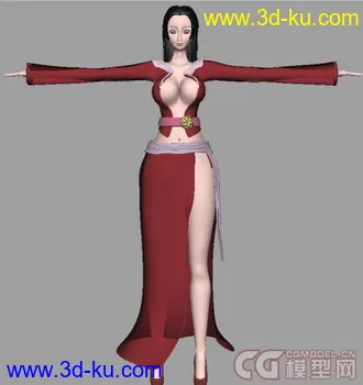 3D打印模型海贼王女帝的图片