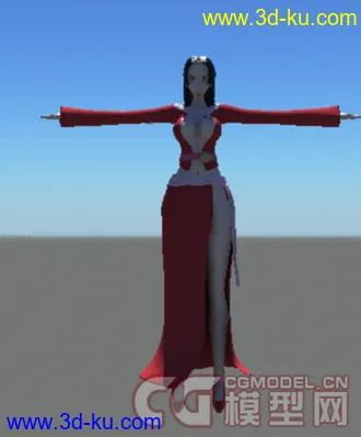 3D打印模型海贼王女帝的图片