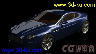 3D打印模型高精度跑车（附带驾驶室和OBJ通用文件）的图片