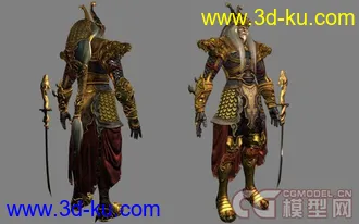 3D打印模型流星蝴蝶剑OL--------终极BOSS（首发）的图片