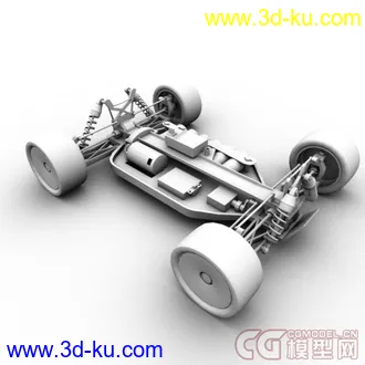 3D打印模型赛车一四轮驱动的图片