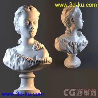3D打印模型人像二(奥运庆祝贴八)的图片