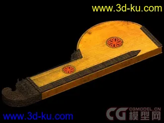 一组乐器模型下载的图片