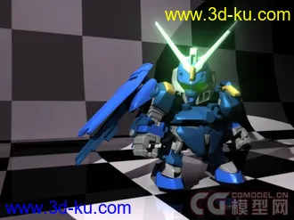 3D打印模型Q版小高达的图片