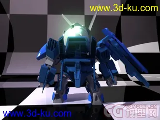 3D打印模型Q版小高达的图片