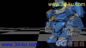 3D打印模型Q版小高达的图片