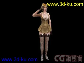 人气竞技网游CF中灵狐者匪模型的图片