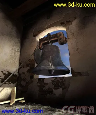 顶楼钟模型的图片