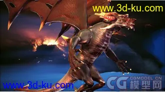 模型牛头小龙一只。。。。。。    欢迎下载的图片