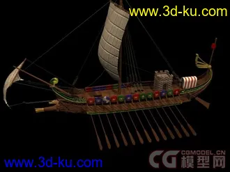 古代帆船合集模型下载的图片